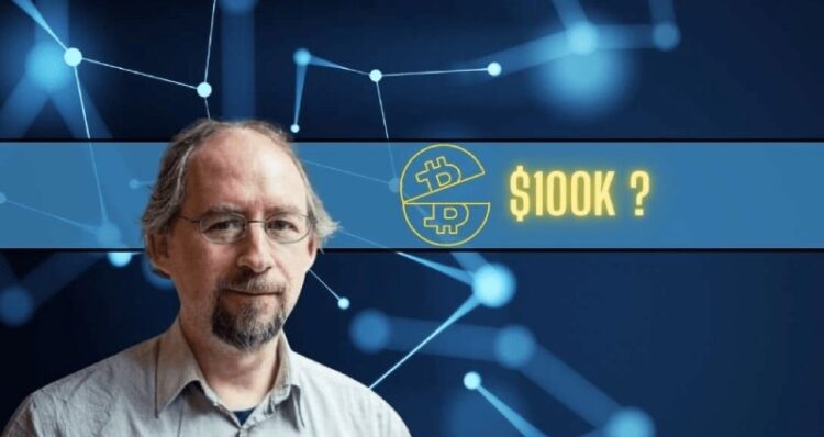آدام بک پیش‌ بینی قیمت بیت کوین به ۱۰۰ هزار دلار قبل از هاوینگ