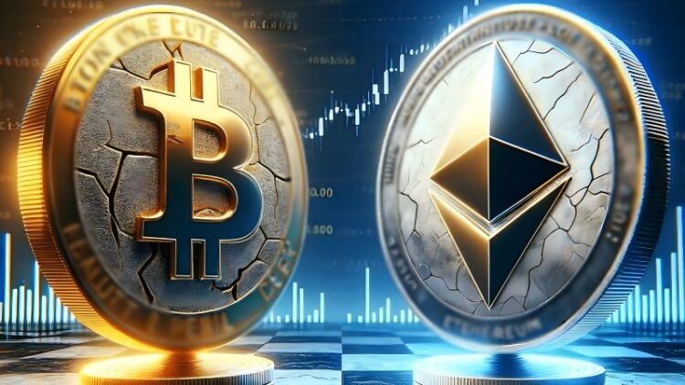 سقوط بیت کوین و اتریوم پس از موضع سخت گیرانه فدرال رزرو