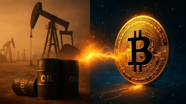 تاثیر قیمت نفت بر بازار ارز دیجیتال؛ آیا افزایش قیمت نفت باعث افت بیت کوین می شود؟
