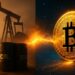 تاثیر قیمت نفت بر بازار ارز دیجیتال؛ آیا افزایش قیمت نفت باعث افت بیت کوین می شود؟